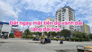 đất đường Vành Đai Làng Đại Học