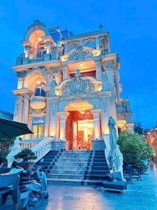 biệt thự sân vườn dĩ an