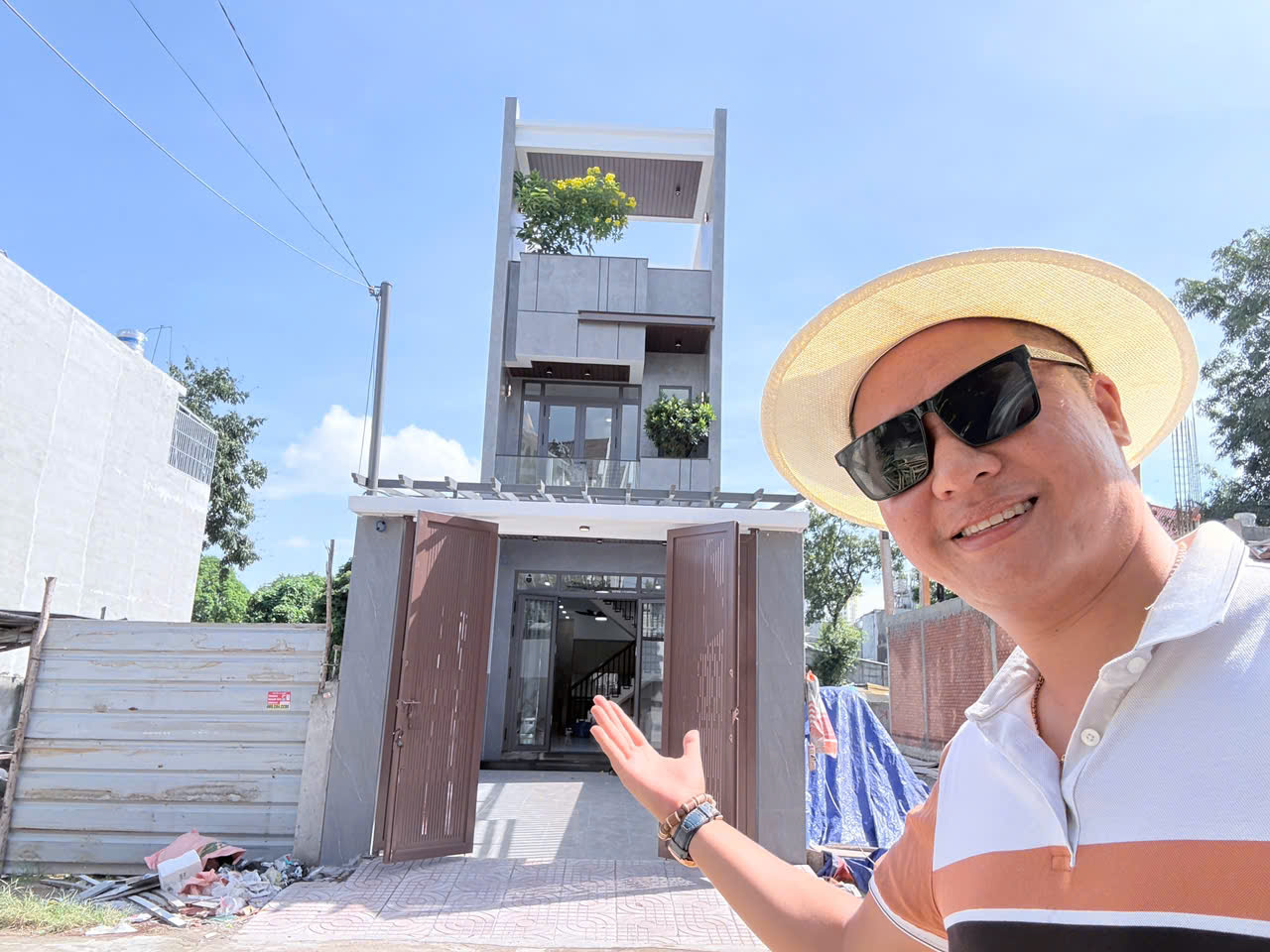 Nhà Mặt Tiền 4×25 Gần UBND Đông Hòa Ngã Ba Cây Lơn